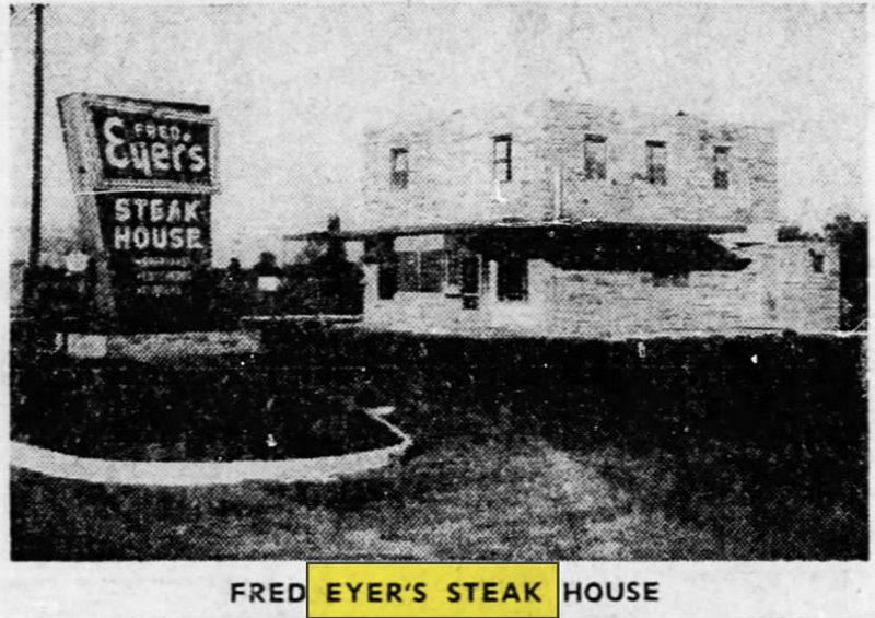 Fred Eyers Steak House (Zum Nordhaus) - Jan 1961 Article